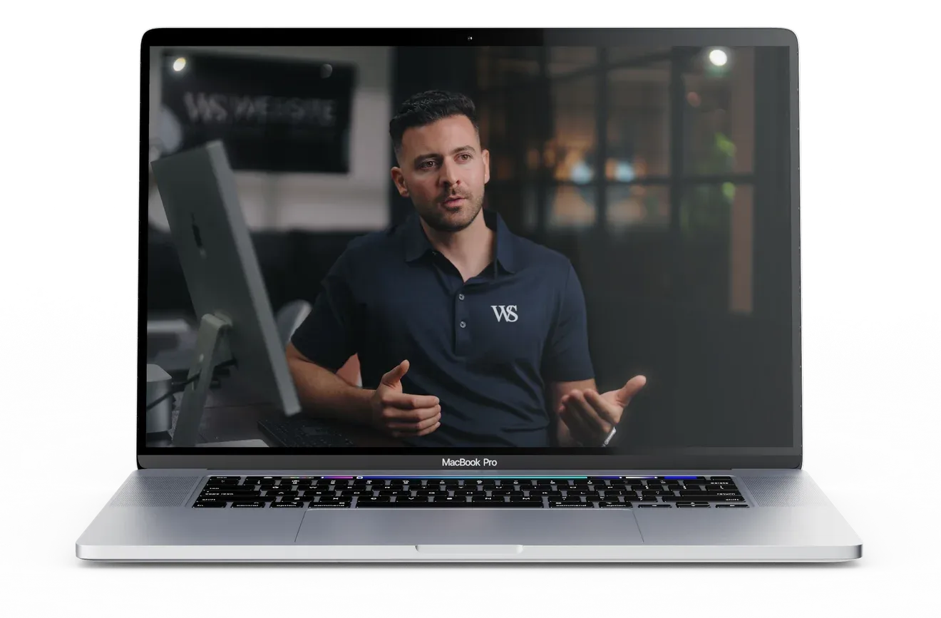Website Stuttgart Imagefilm auf einem MacBook